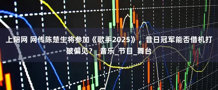 上阳网 网传陈楚生将参加《歌手2025》，昔日冠军能否借机打破偏见？_音乐_节目_舞台