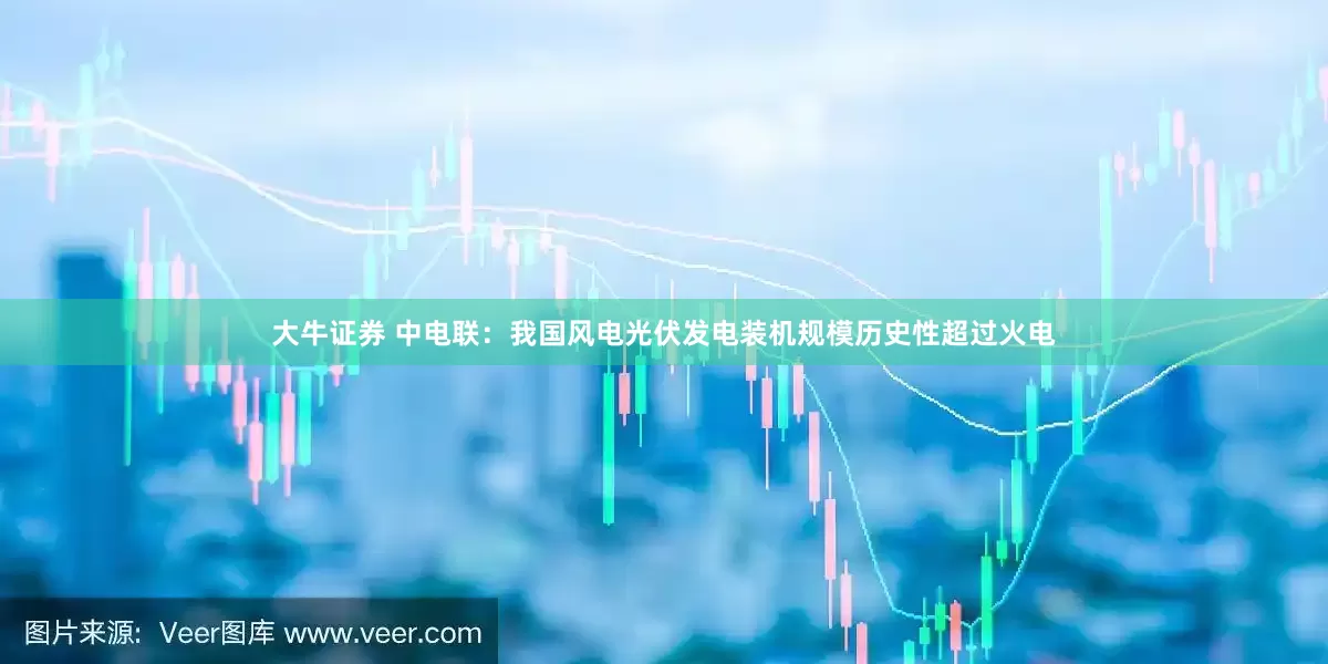 大牛证券 中电联：我国风电光伏发电装机规模历史性超过火电