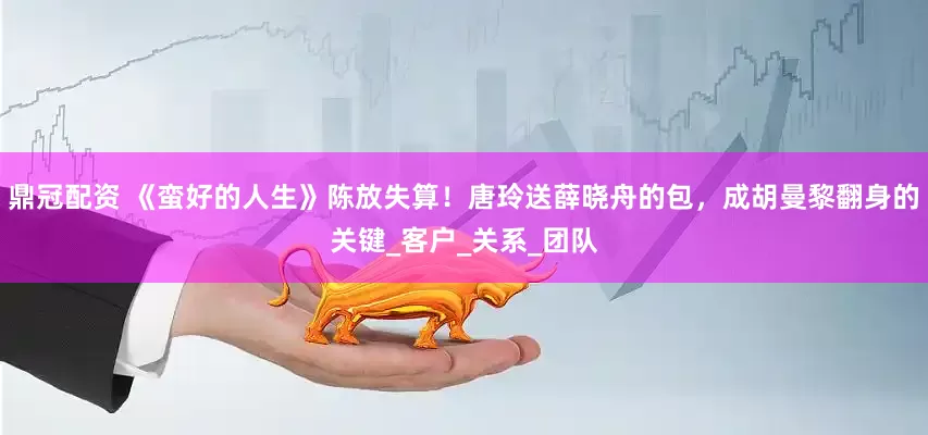 鼎冠配资 《蛮好的人生》陈放失算！唐玲送薛晓舟的包，成胡曼黎翻身的关键_客户_关系_团队