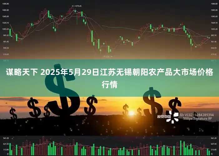 谋略天下 2025年5月29日江苏无锡朝阳农产品大市场价格行情